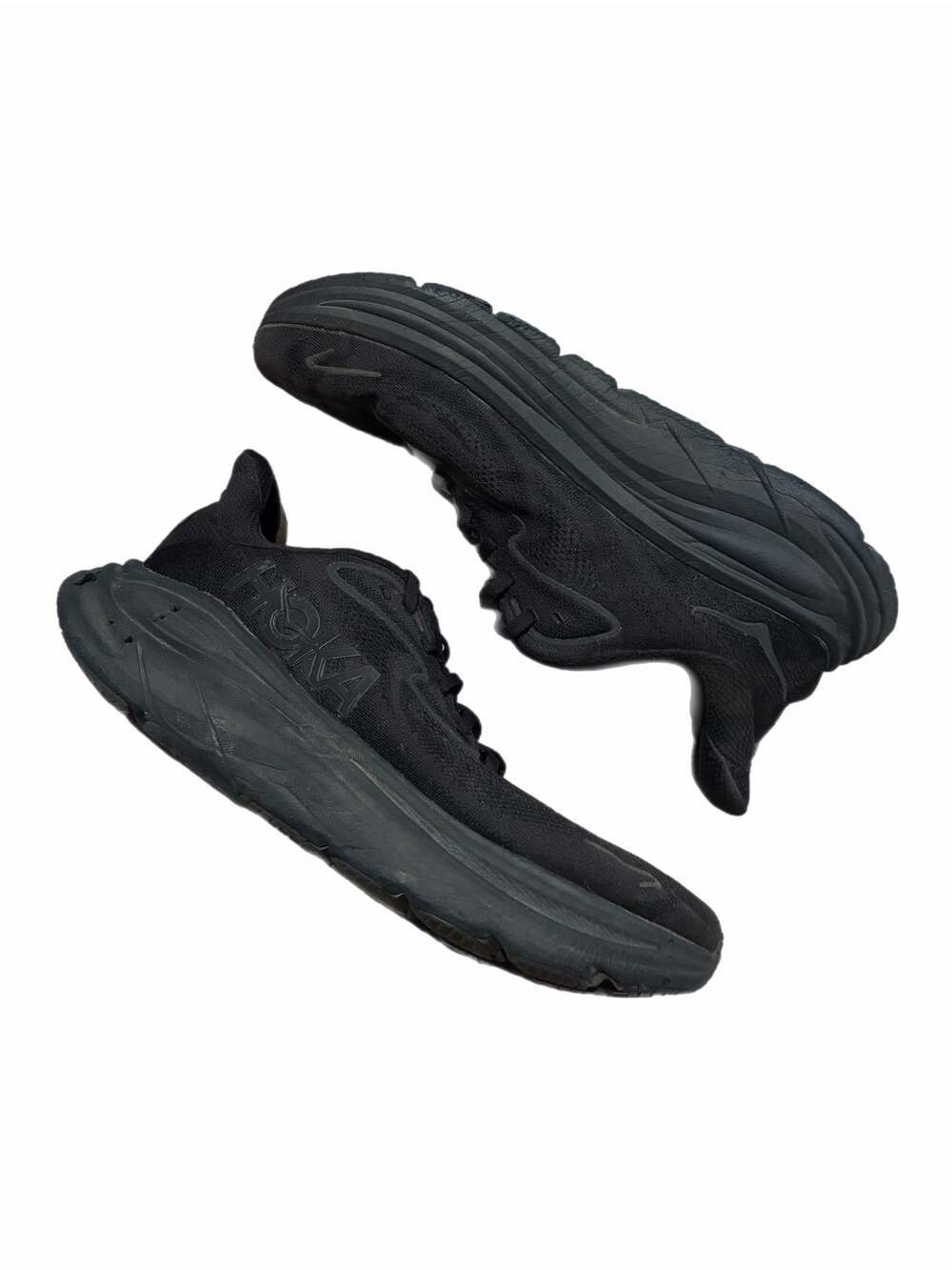 Hoka Clifton 10 Triple Black Running Shoes